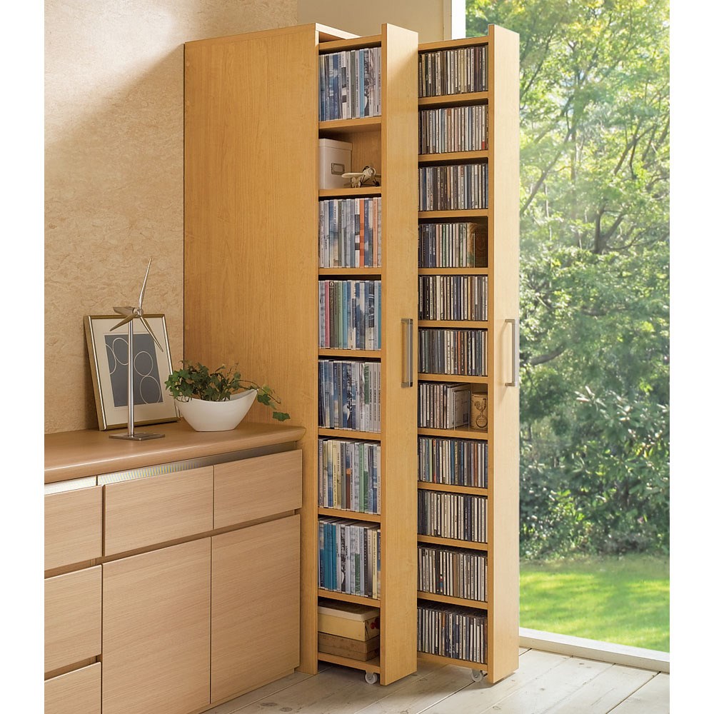 【ディノス】マガジン ディスプレイラック 引き出しCD収納 本棚 奥行約29㎝ ディノス】マガジン ディスプレイラック 引き出しCD収納 本棚 奥行約29㎝