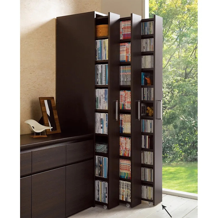 【ディノス】マガジン ディスプレイラック 引き出しCD収納 本棚 奥行約29㎝ ディノス】マガジン ディスプレイラック 引き出しCD収納 本棚 奥行約29㎝