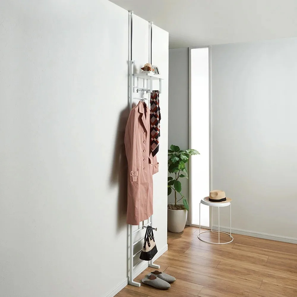 dinos（ディノス） 突っ張り式薄型ブティックハンガーシリーズ ハイ