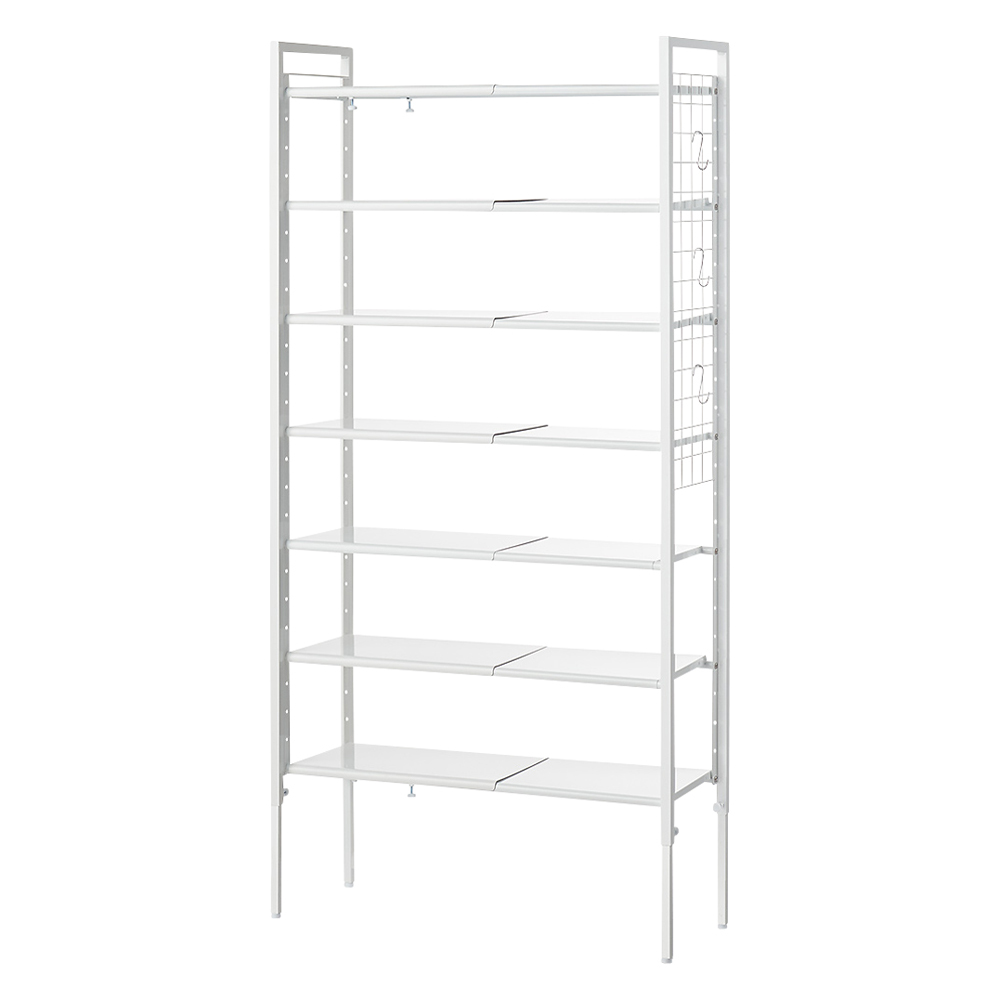 ブラウン 家具 収納 玄関収納 屋外収納 シューズラック ブーツスタンド 玄関の段差対応伸縮シューズラック 7段 594502 ディノス PayPayモール店 - 通販 - PayPayモール していませ