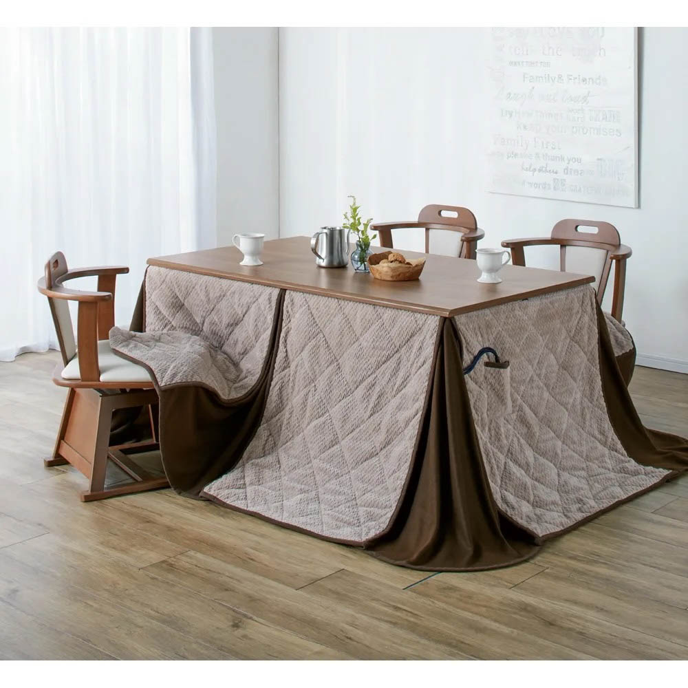 dinos（ディノス） 6段階に高さ調節できる！モダンダイニングこたつ