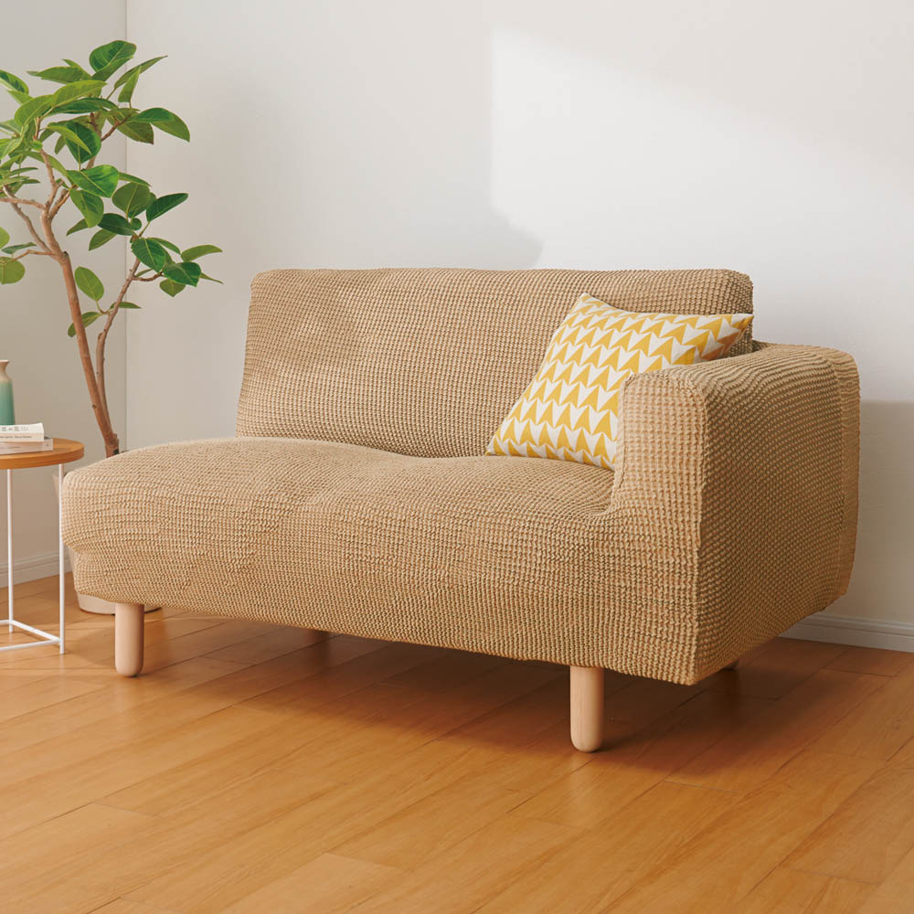 dinos（ディノス） ソファカバー ソファー ≪2人掛・片アーム付き（左