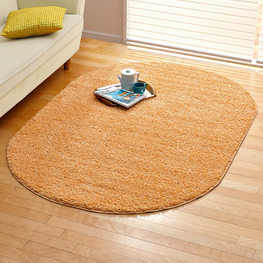 dinos（ディノス） ≪約190×190cm≫ 防ダニミックスシャギーラグ