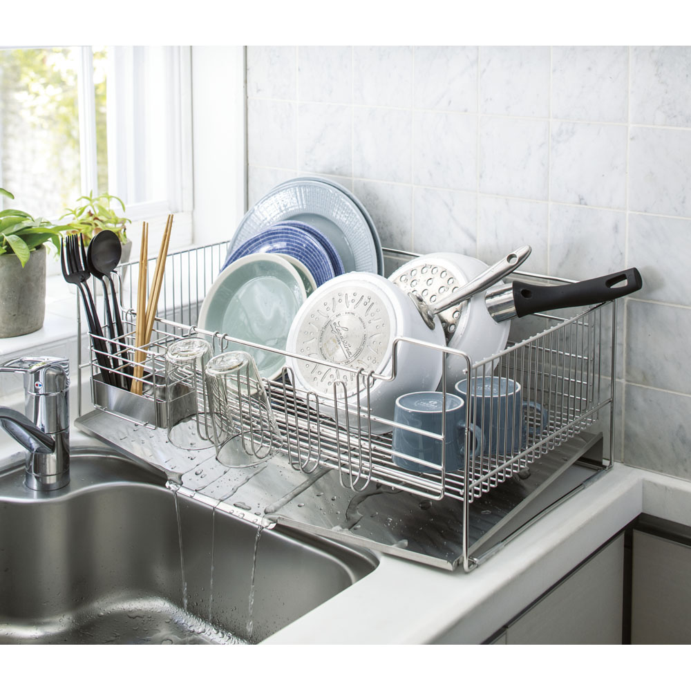 dinos（ディノス） ≪フッ素加工ステンレストレー≫ 奥行58cmのシンク