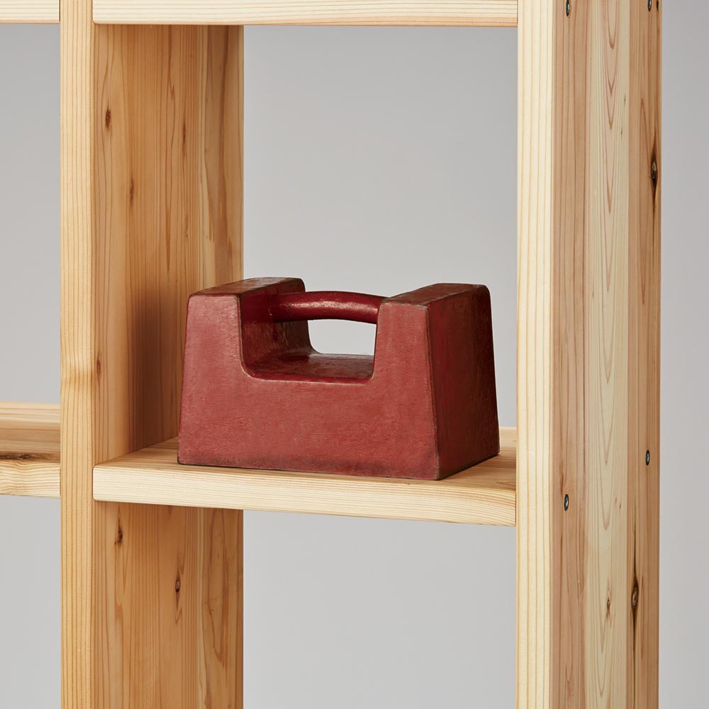 dinos（ディノス） 国産杉シェルフ 横3列×縦6段（幅111.5cm高さ220cm