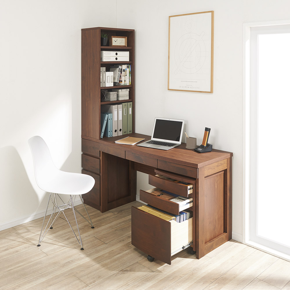 dinos（ディノス） アルダー天然木 アールデザインデスクシリーズ