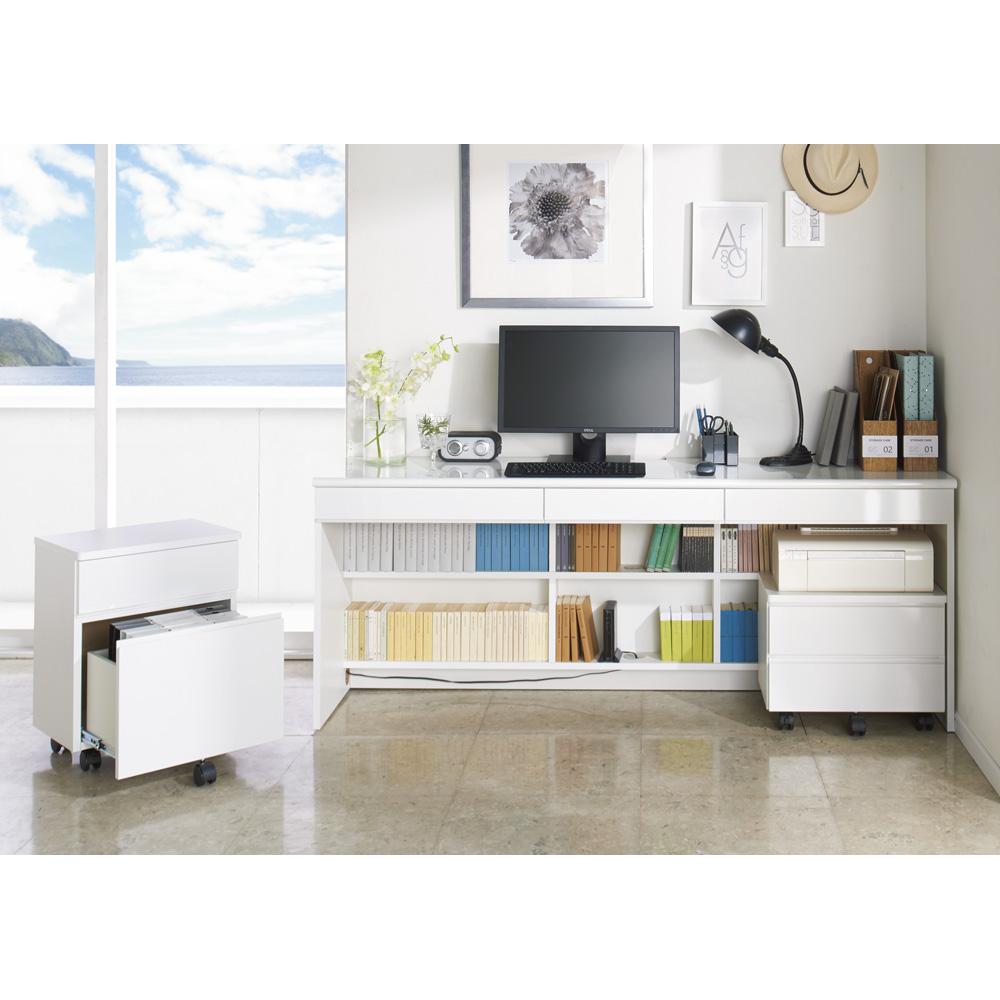 dinos（ディノス） ジャストフィットするデスクシリーズ プリンター