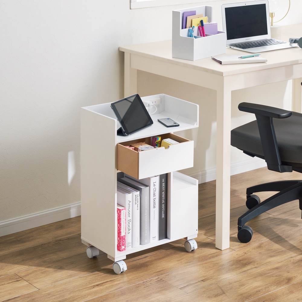 dinos デスクワゴン 幅40cm　リビングワゴン　ナチュラル dinos デスクワゴン 幅40cm リビングワゴン ナチュラル