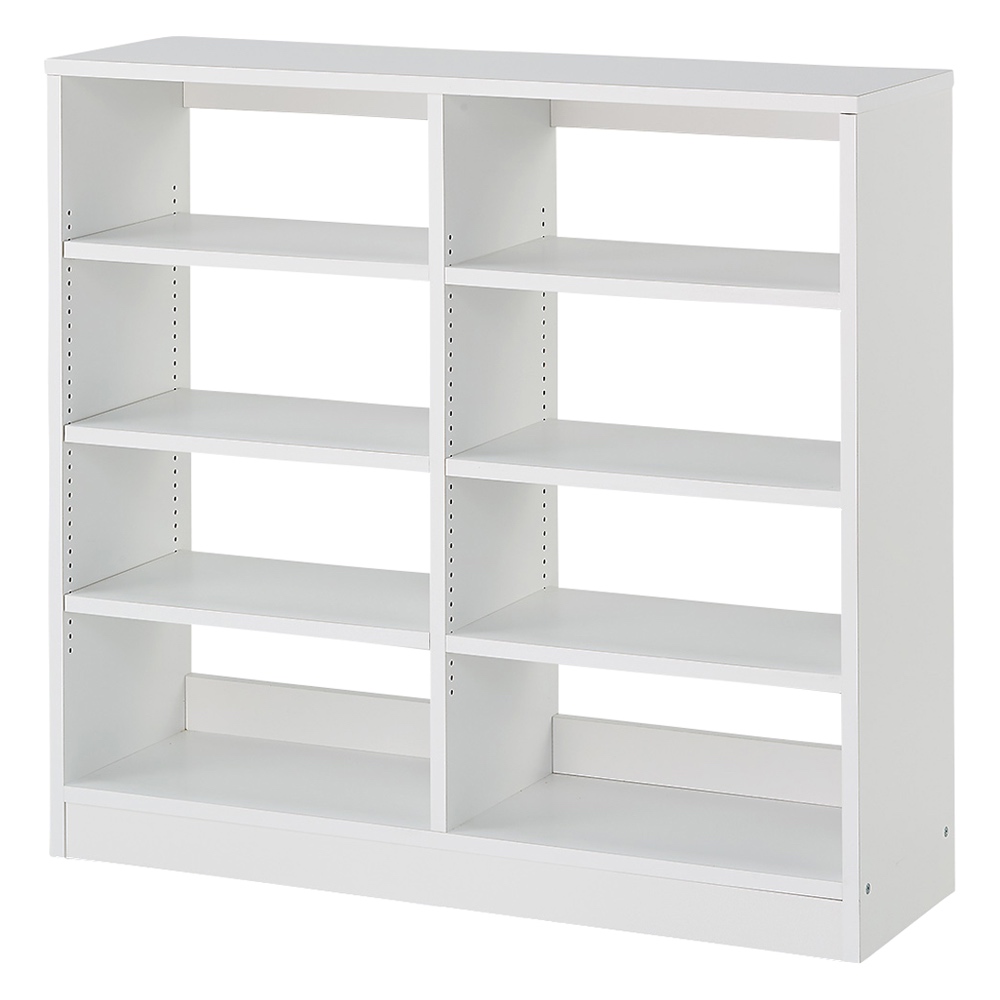 dinos（ディノス） 奥行き選べる背板オープン腰高本棚 幅90奥行29.5cm