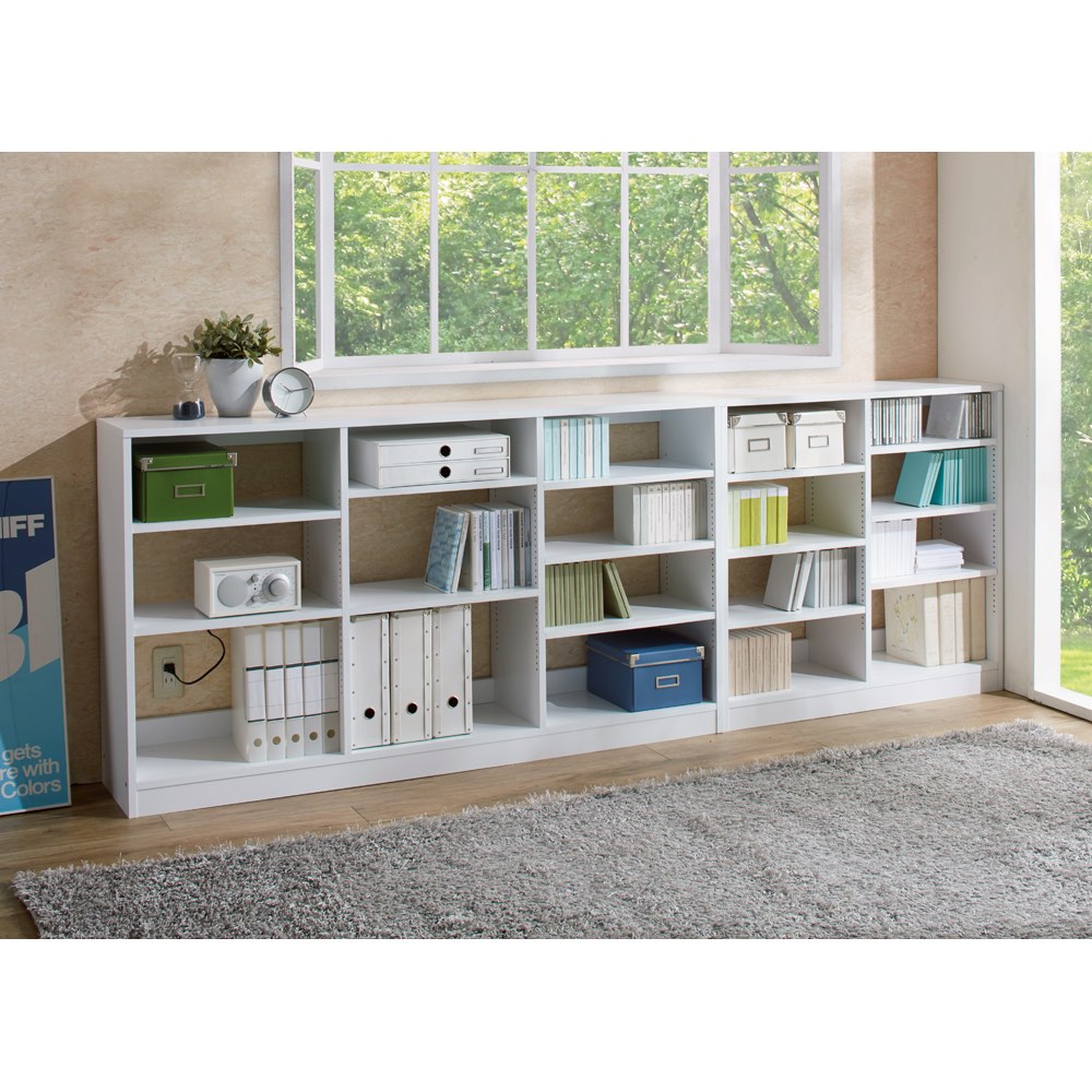 dinos（ディノス） 奥行き選べる背板オープン腰高本棚 幅120奥行29.5cm