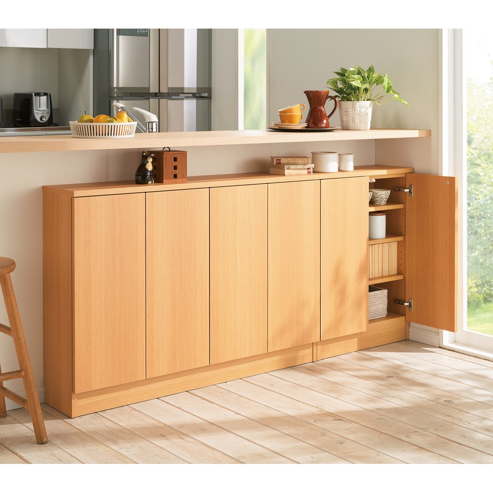 dinos（ディノス） 【完成品】リビングブックキャビネット 幅87奥行25