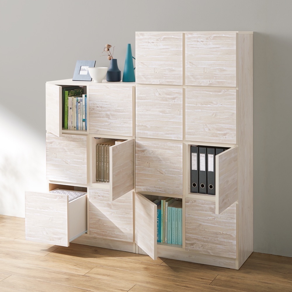 dinos（ディノス） スクエアリビングキャビネット 2段扉＆引き出し