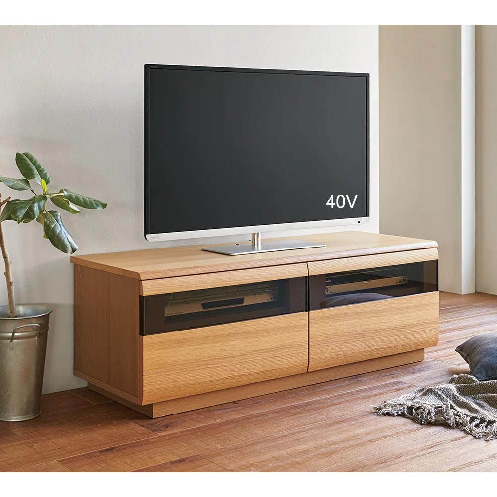dinos（ディノス） 32 40インチ テレビ台 幅120高さ42cm 【オーク材