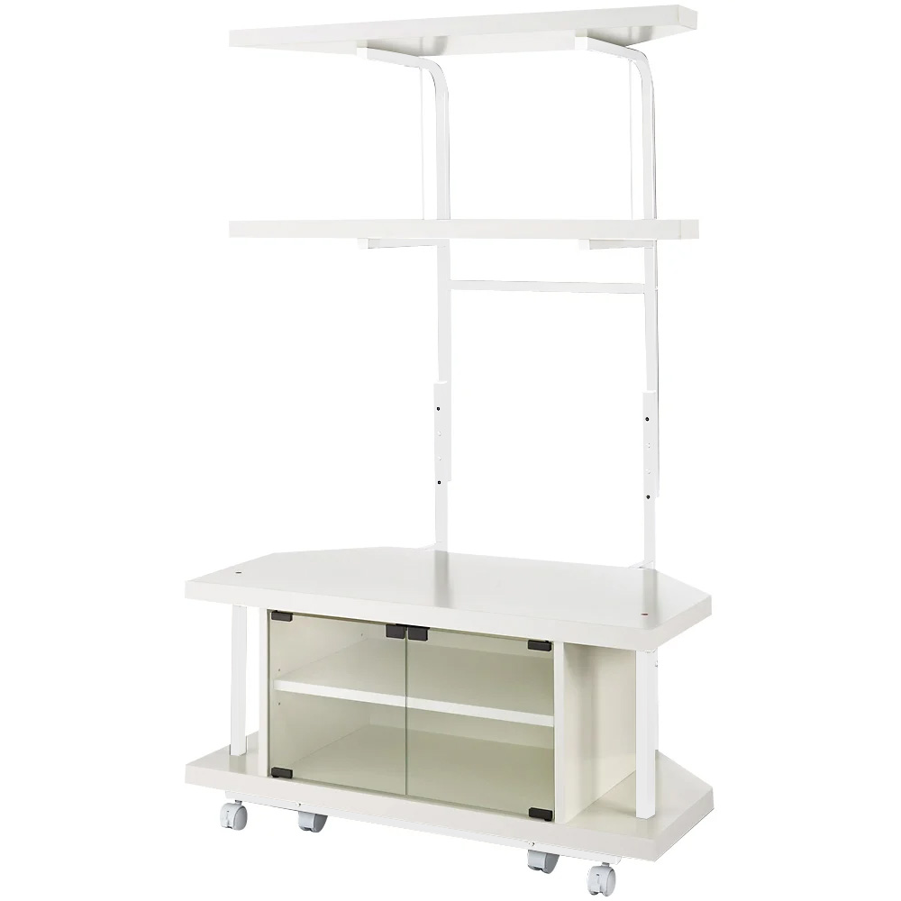 dinos（ディノス） 32 40インチ コーナーテレビ台（上棚付き） 幅120cm