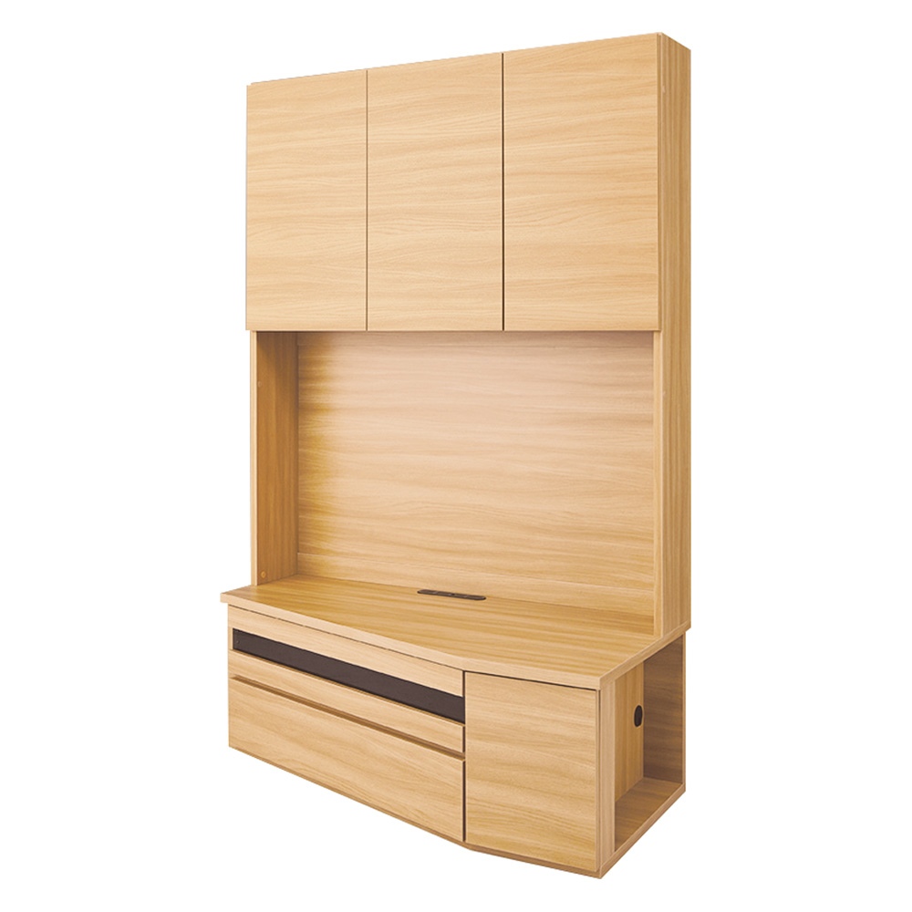 dinos（ディノス） 50 55インチ コーナー壁面収納テレビ台 幅117高さ