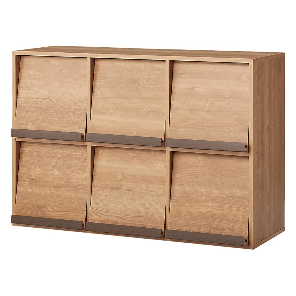 dinos（ディノス） 積み重ねOK！マガレコ ディスプレイラック 3列2段