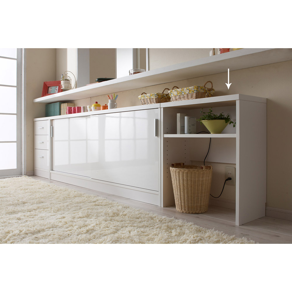 dinos(ディノス) 引き戸カウンター下収納庫 奥行29.5高さ70cmタイプ dinos(ディノス) 引き戸カウンター下収納庫 奥行29.5高さ70cmタイプ