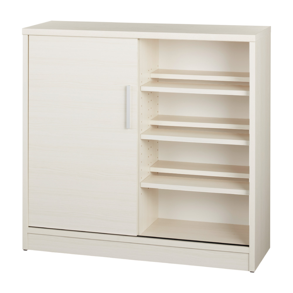 dinos（ディノス） 完成品 見せるも隠すも収納シリーズ 片引き戸 幅