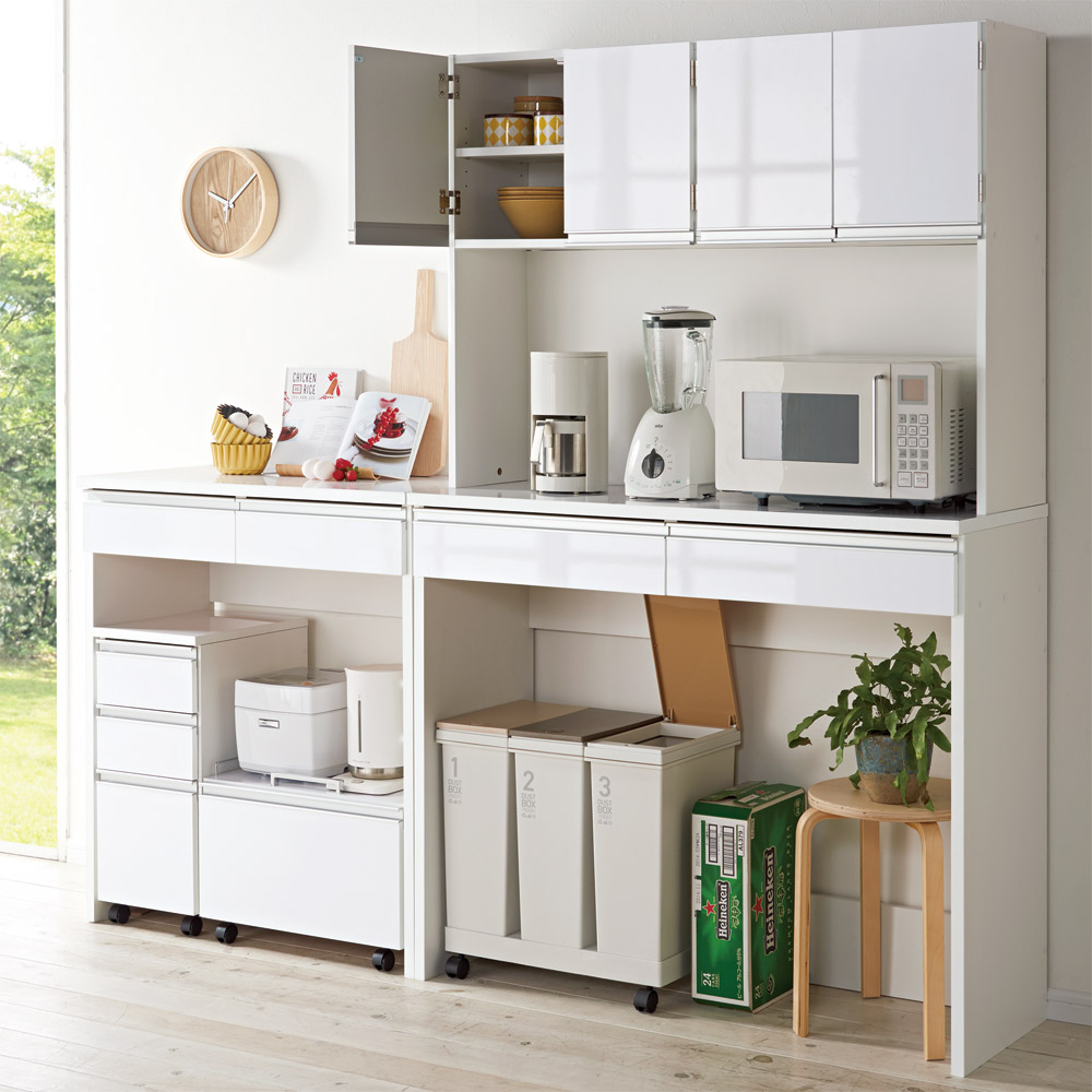 dinos（ディノス） キッチン通路をキレイにする！下オープンダイニング