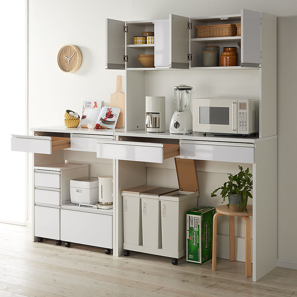 dinos（ディノス） キッチン通路をキレイにする！下オープンダイニング