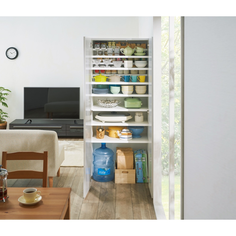 dinos（ディノス） 間仕切りキッチンパントリー パントリー 幅75奥行56