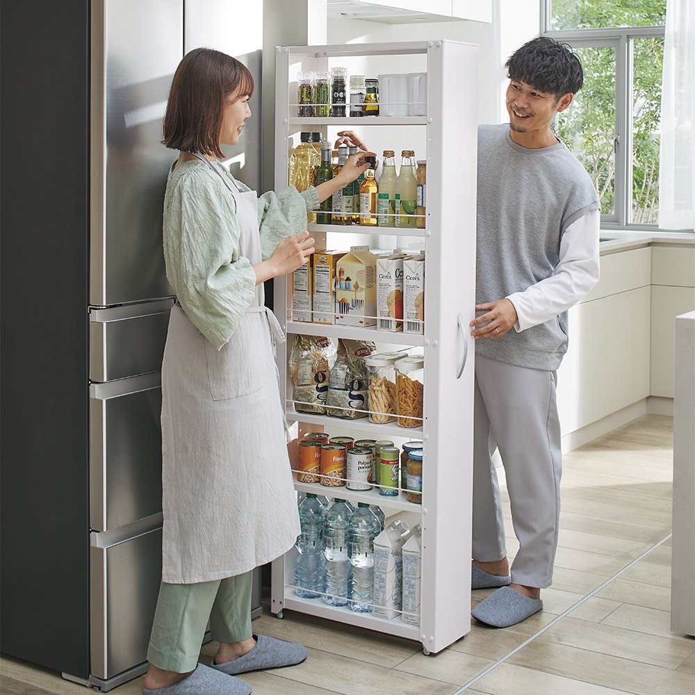 【直接引き取り限定】頑丈隙間ワゴン / キッチン隙間収納 Dinos 630029c1.jpg