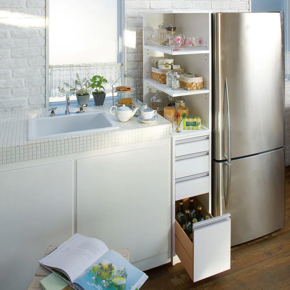 dinos（ディノス） ［幅25奥行44.5cm］ 取り出しやすい2面オープン