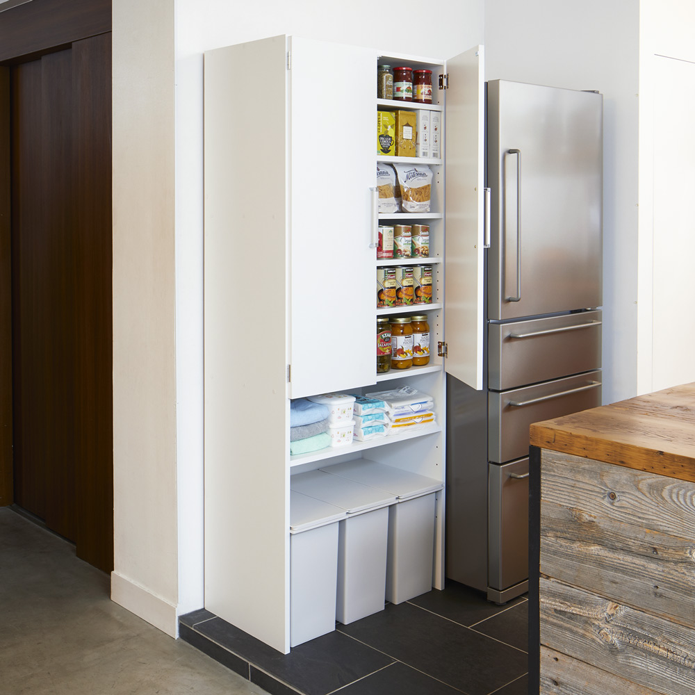 dinos（ディノス） 【幅59cm】ゴミ箱上を有効活用！下段オープン