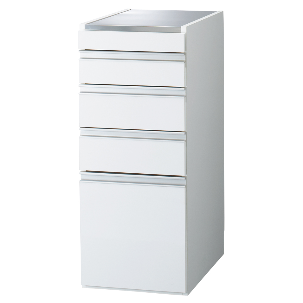 dinos（ディノス） ［幅35奥行55高さ85cm］ダブルステンレス天板隙間