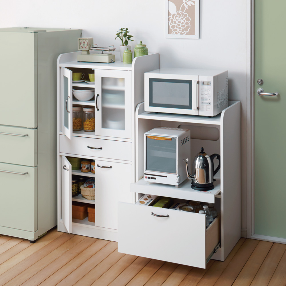 dinos（ディノス） キッチン収納ミニ食器棚シリーズ キャビネット大