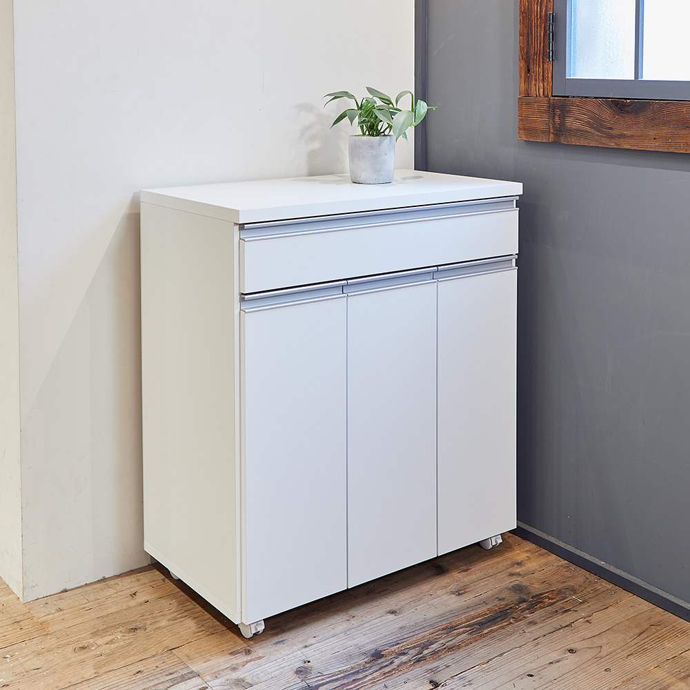 dinos（ディノス） 【3分別】ペールのふたが自動で開閉する 分別ダスト