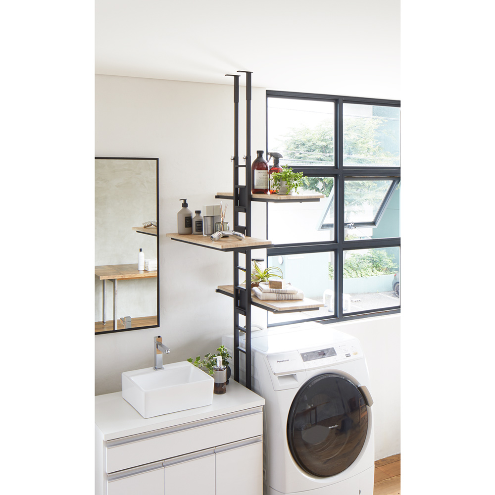 dinos（ディノス） 1本脚ですっきり置ける カフェ風スマートランドリー