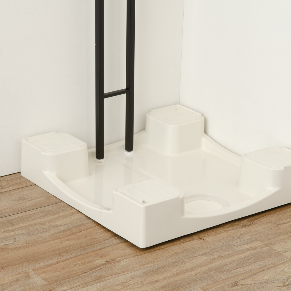 dinos（ディノス） 1本脚ですっきり置ける カフェ風スマートランドリー