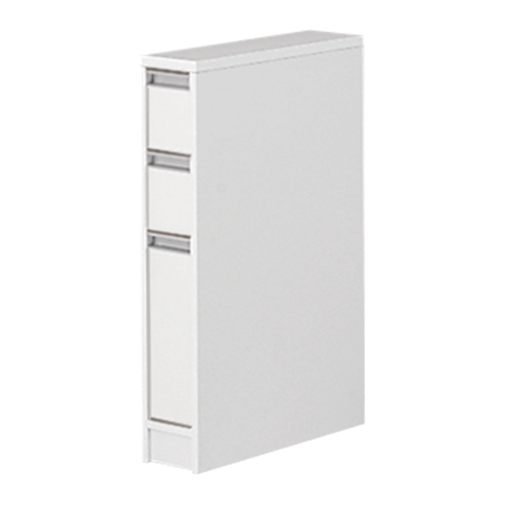 ディノス　幅15cm ホワイト キッチン収納 隙間収納　スキマ 収納物が取り出しやすい3面オープンすき間収納庫 幅15cm 通販 - ディノス