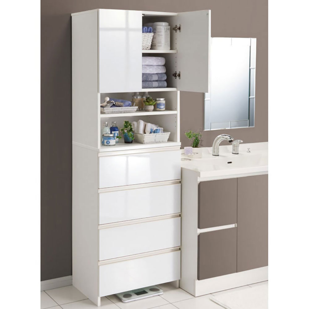 dinos（ディノス） スペースに合わせて奥行が選べるサニタリーチェスト