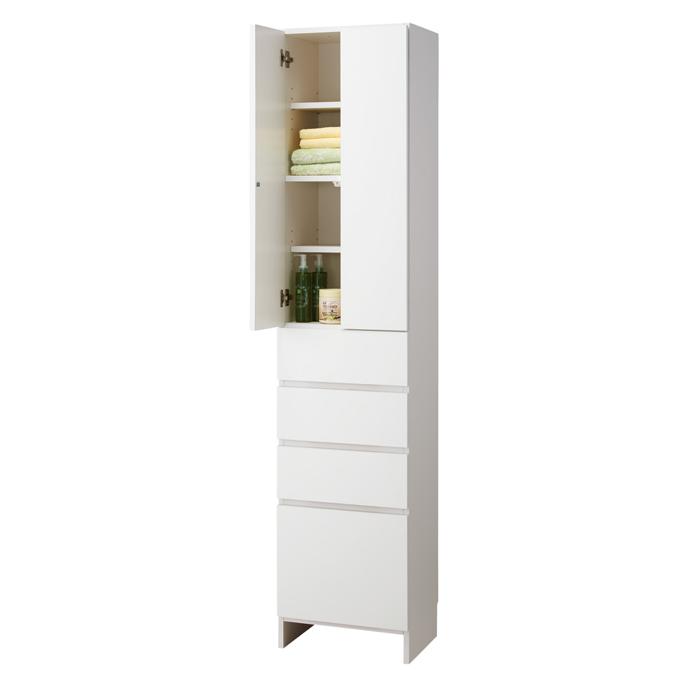 dinos（ディノス） 組立不要 天井まで使える薄型サニタリーチェスト