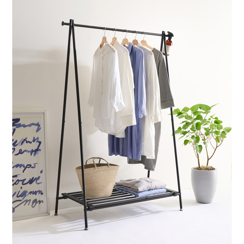 dinos ハンガーラック　幅75cm 1台でスッキリハンガーラック 扉付き・幅75cm 通販 - ディノス