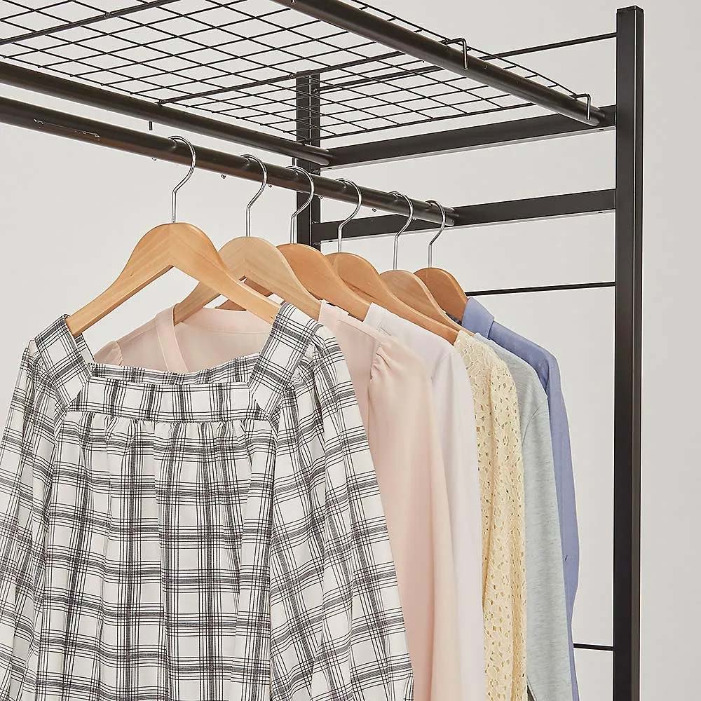 dinos（ディノス） 家具の上も収納になる伸縮ラック 天井突っ張り