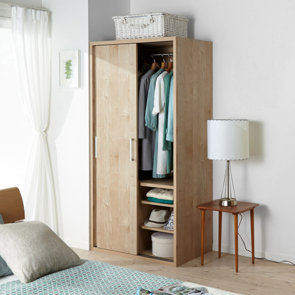 dinos（ディノス） ワードローブ 【オシャレな北欧風デザイン】天然木