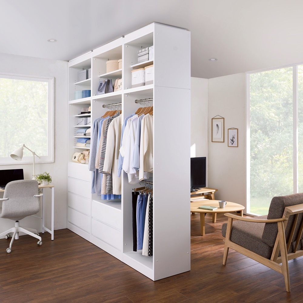 dinos（ディノス） 奥行スリムで省スペース オープン間仕切りワード