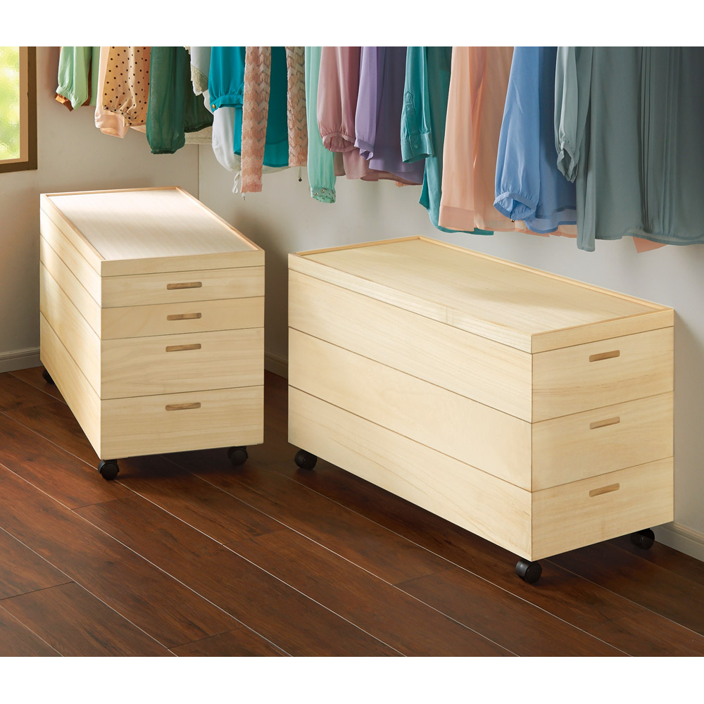 dinos（ディノス） 【ローチェスト】総桐衣装ケース 幅95.5cmタイプ 3