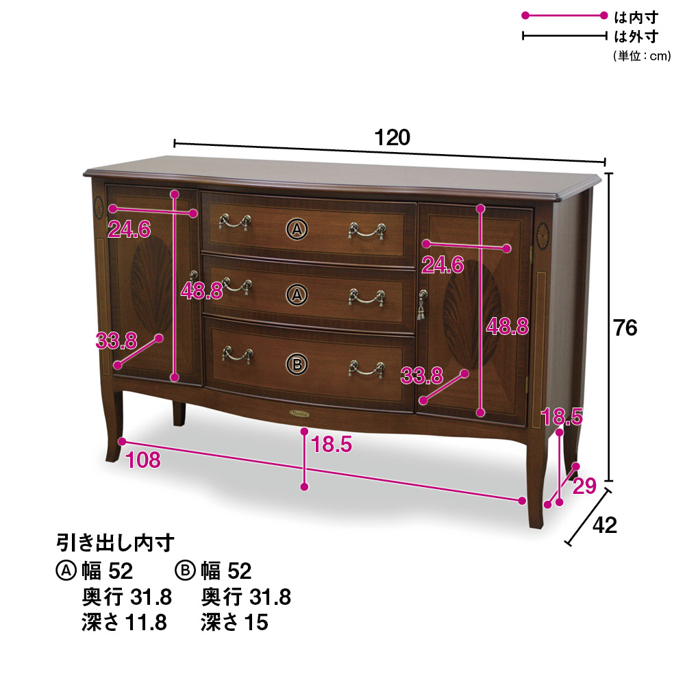 低価お買い得 家具 収納 リビング収納 テレビ台 リビングチェスト