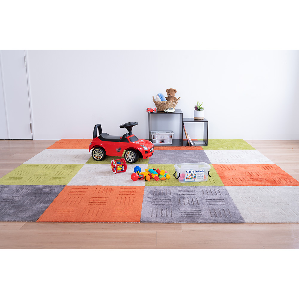 dinos（ディノス） ピタプラス（R）タイルマット 約60×60cm（同色2枚組