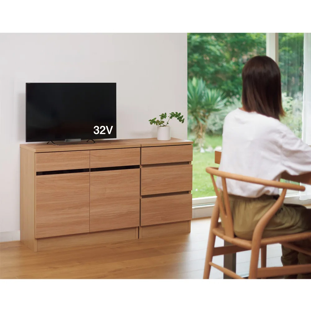 dinos（ディノス） 32 40インチ ハイタイプテレビ台 幅120高さ70cm