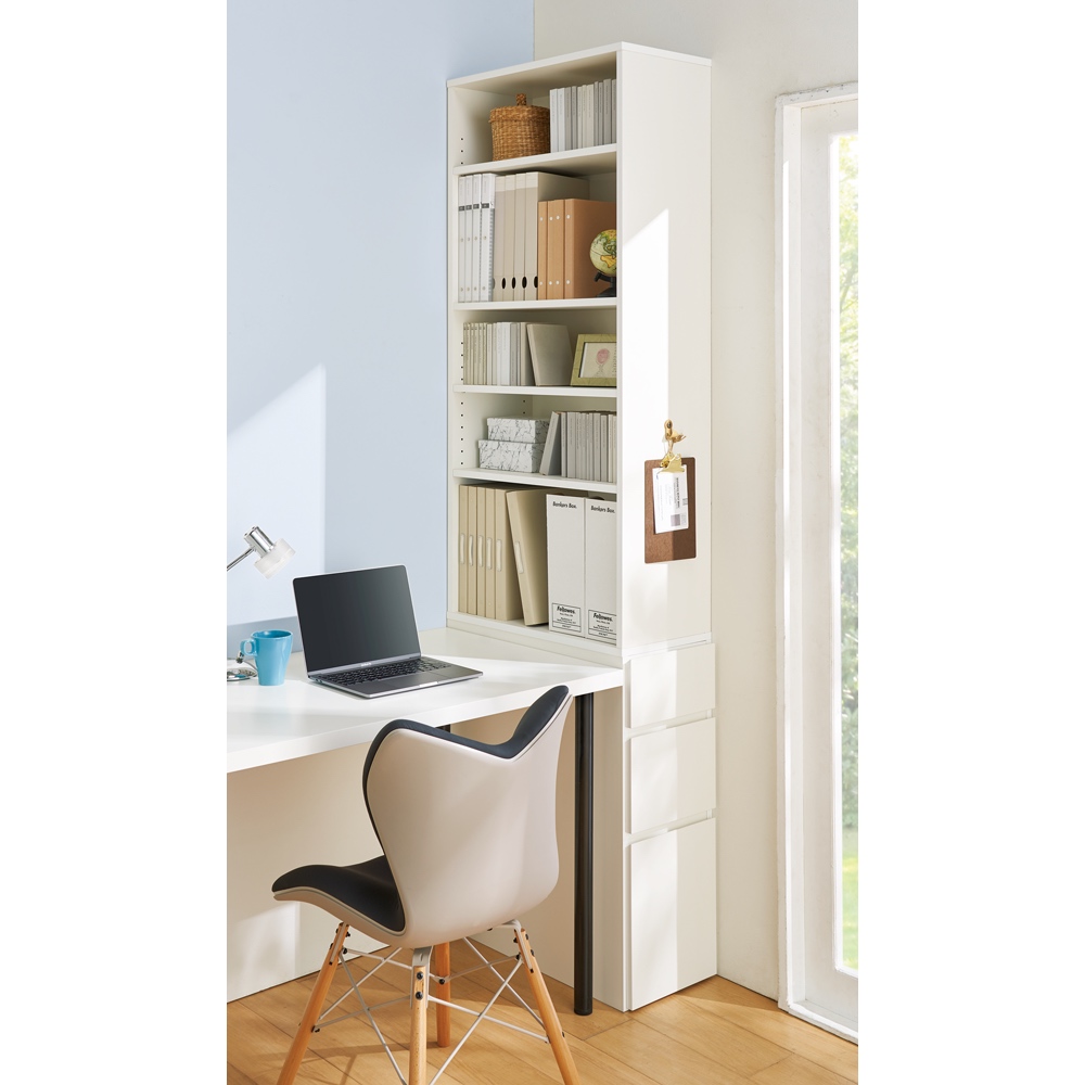 格安saleスタート高評価の奥行34cm薄型で配線も隠せるスマートなpcデスク壁面収納 ディノス ラック シェルフ 本棚 幅78高さ180cm ショッピング店 幅78高さ180cm