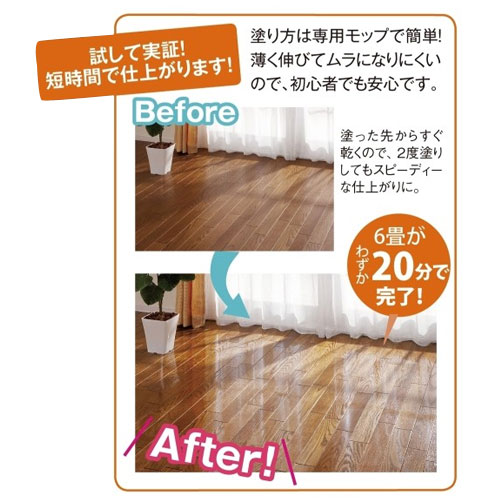 dinos（ディノス） 業務用ワックス「抗菌プロビュー」2Lセット（約60畳