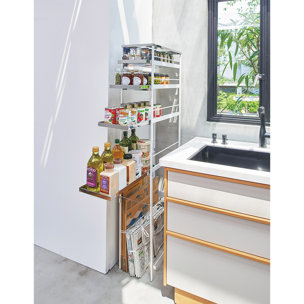 キッチン収納 食器棚 キッチンストッカー 食品ストッカー 調味料 日本