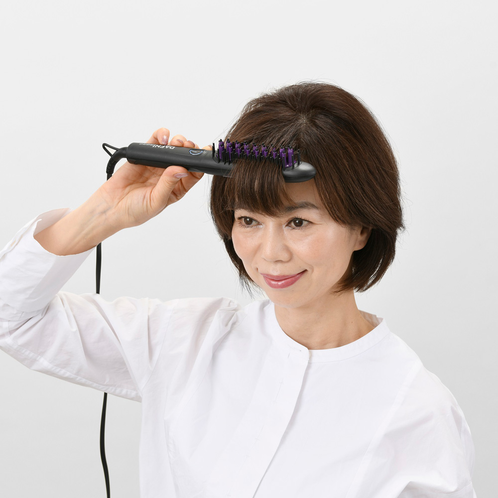 DAFNI nano ブラシ型ヘアアイロン ストレート ヘアブラシ ボリュームアップ DAFNI ダフニ nano AR2508 : ar2508 :  ディノス Yahoo!ショッピング店 - 通販 - Yahoo!ショッピング