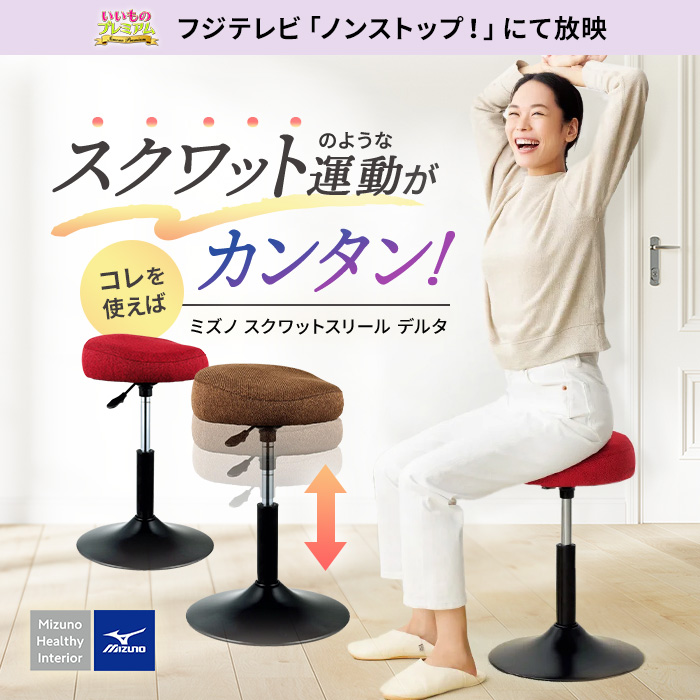 MIZUNO（ミズノ） スクワット椅子 椅子 トレーニング ストレッチ 