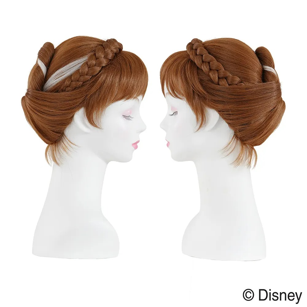 Disney（ディズニー） ハロウィン ウィッグ コスプレ アナと雪の女王